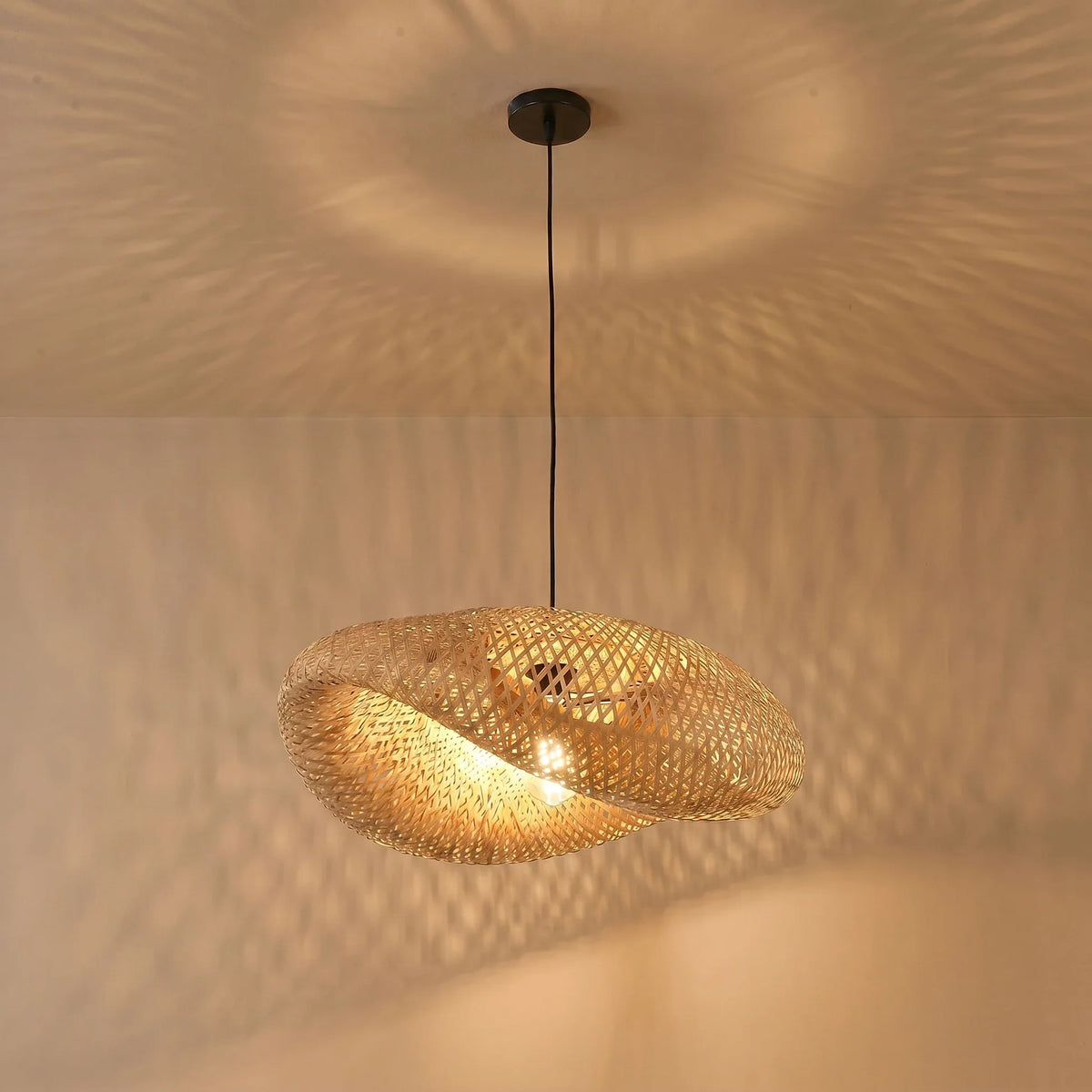 Suspension en bambou