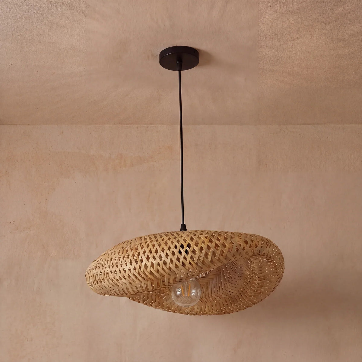 Suspension en bambou