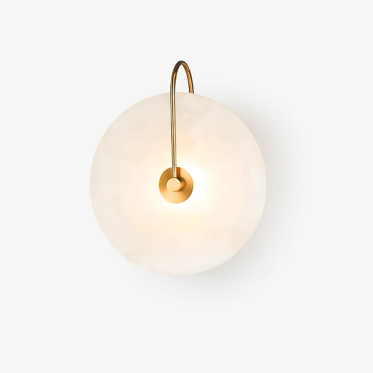 Applique murale LED Alab en marbre