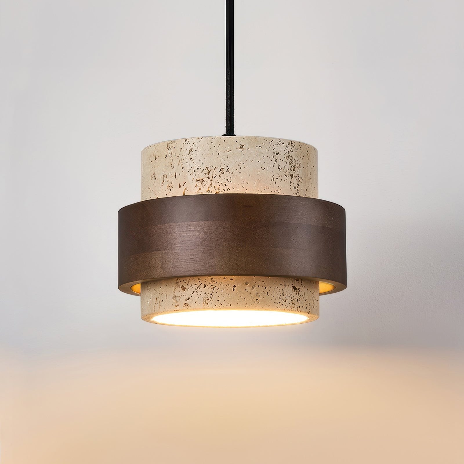 Retro Wabi-Sabi Stone Ascend Pendant
