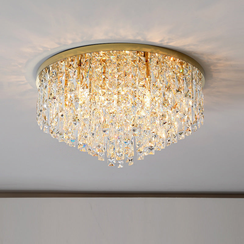 Lustre de plafond en cristal