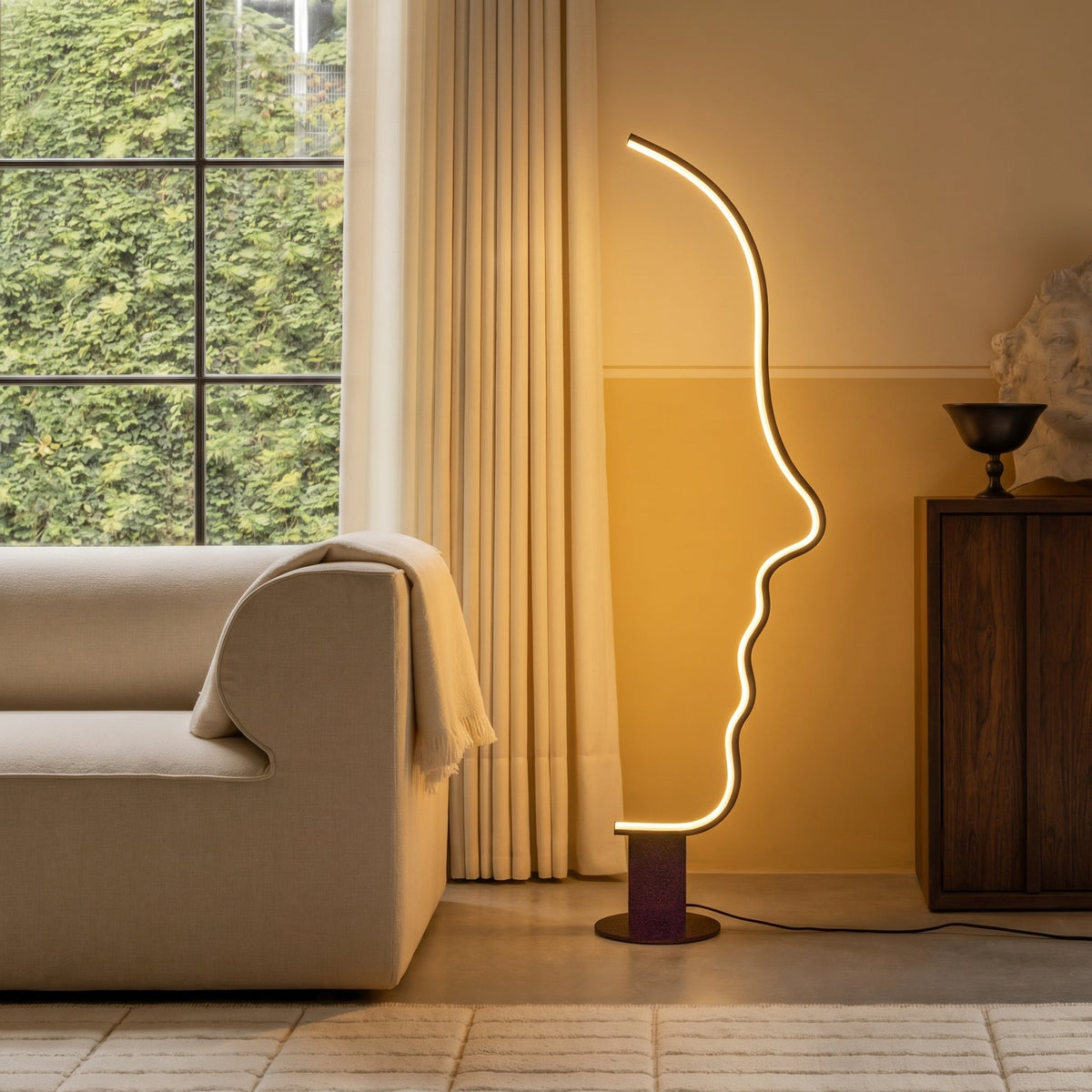 Lampadaire Face