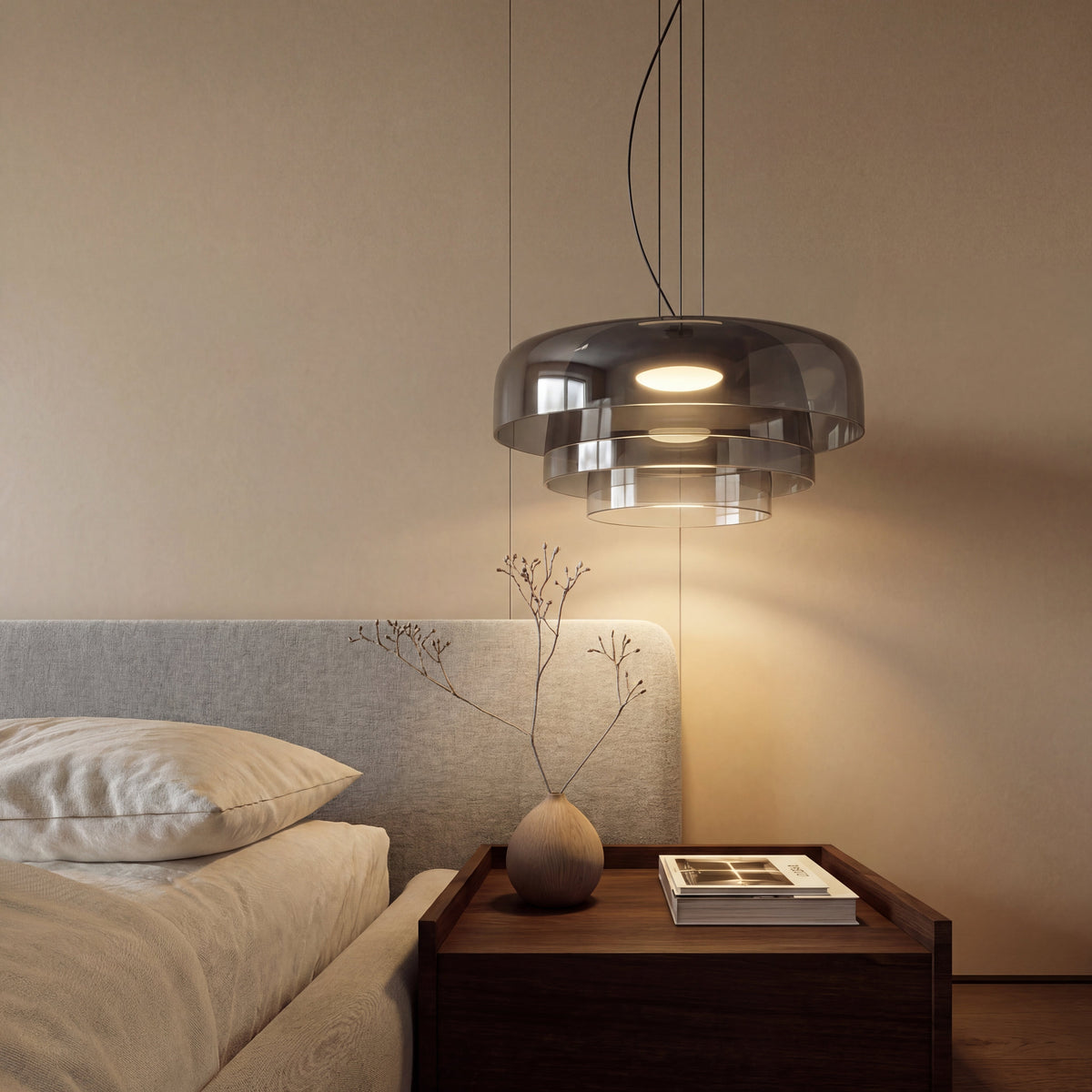 Suspension en verre