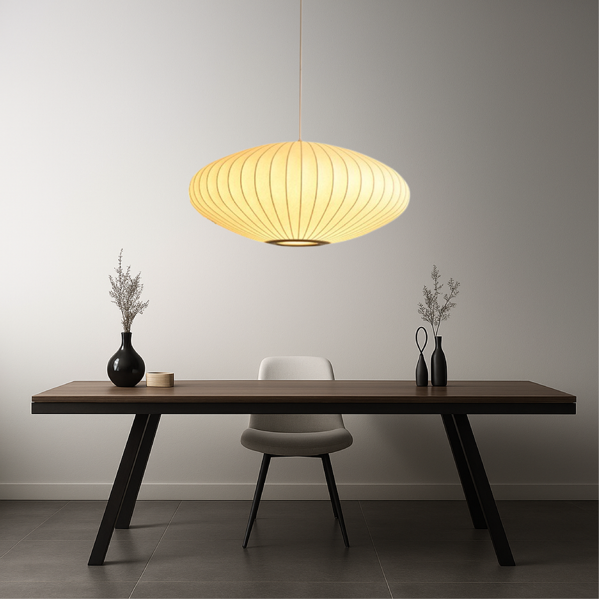 Suspension italienne en soie
