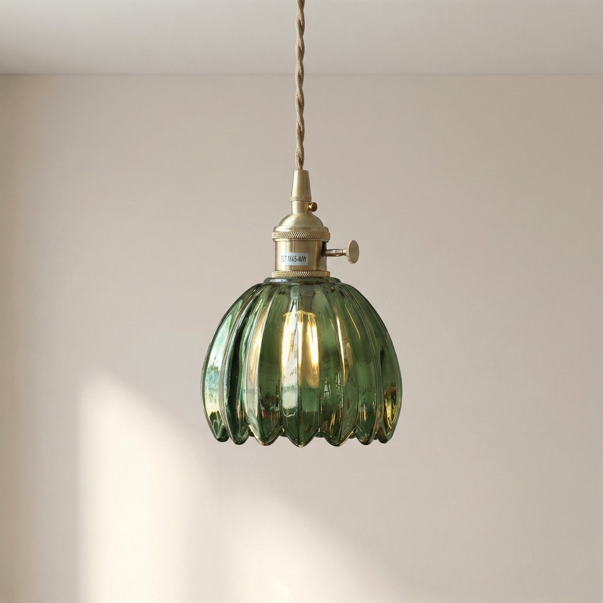 Suspension japonaise en verre