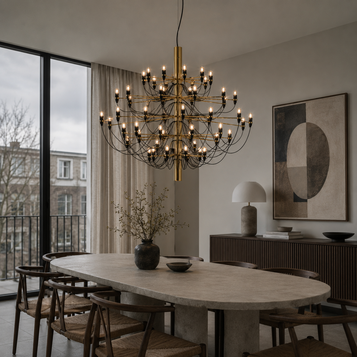 Lustre design italien style médiéval
