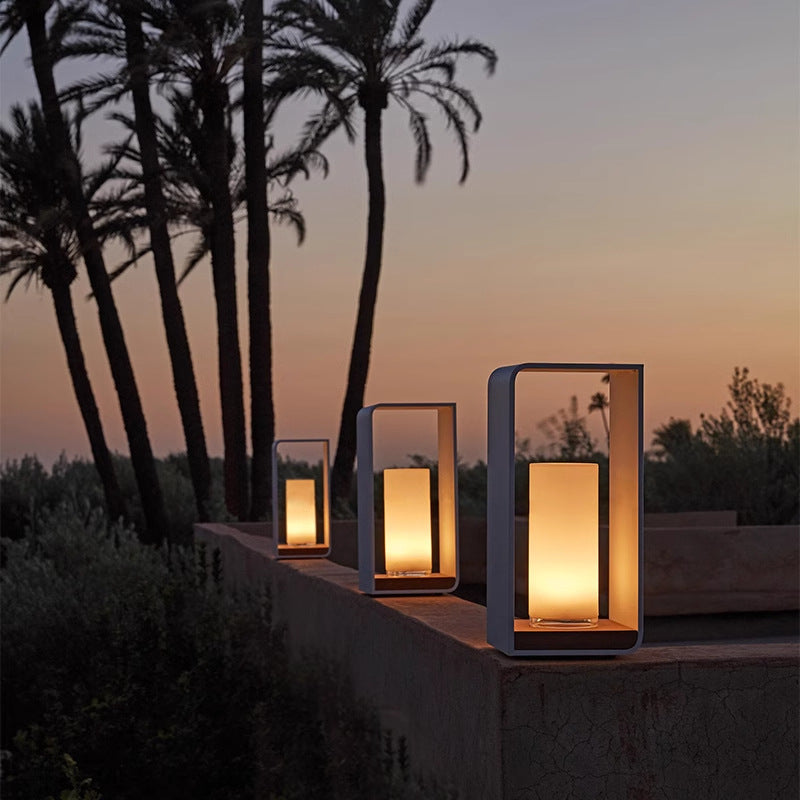 Balises solaires de jardin