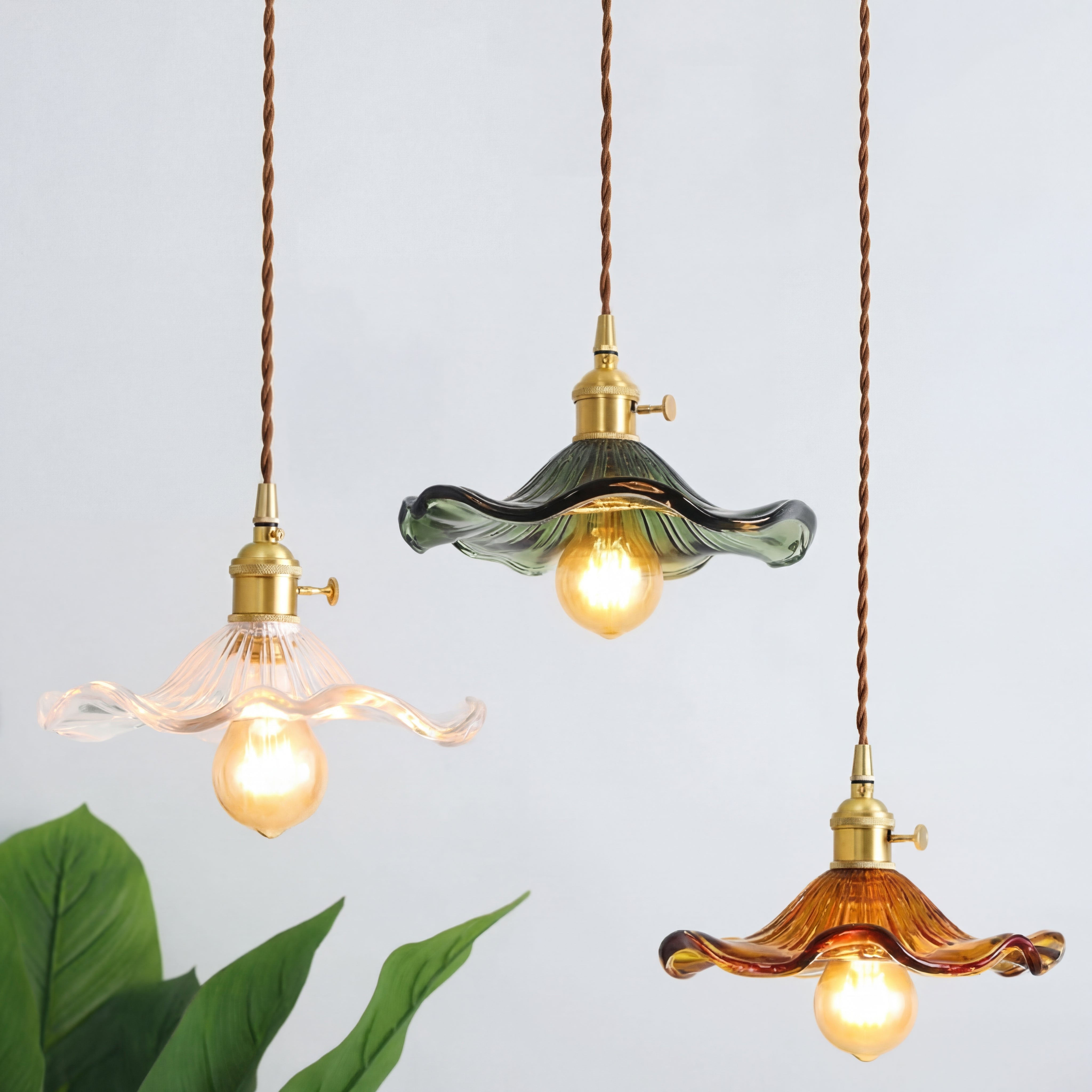 Suspension vintage Hibiscus