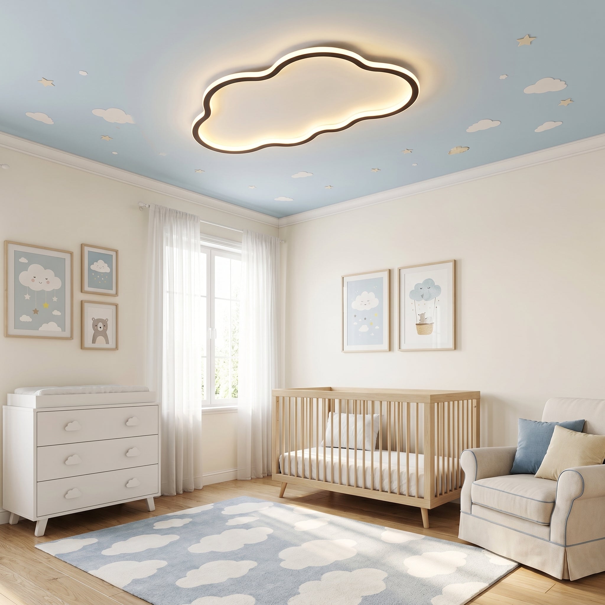 Plafonnier nuage