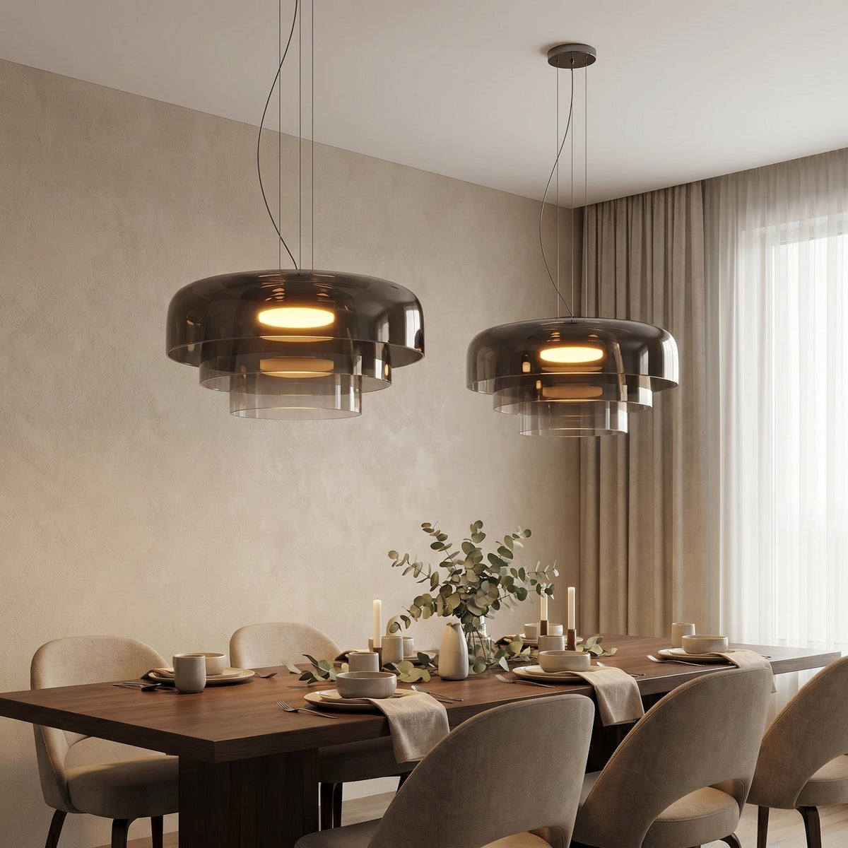 Suspension en verre