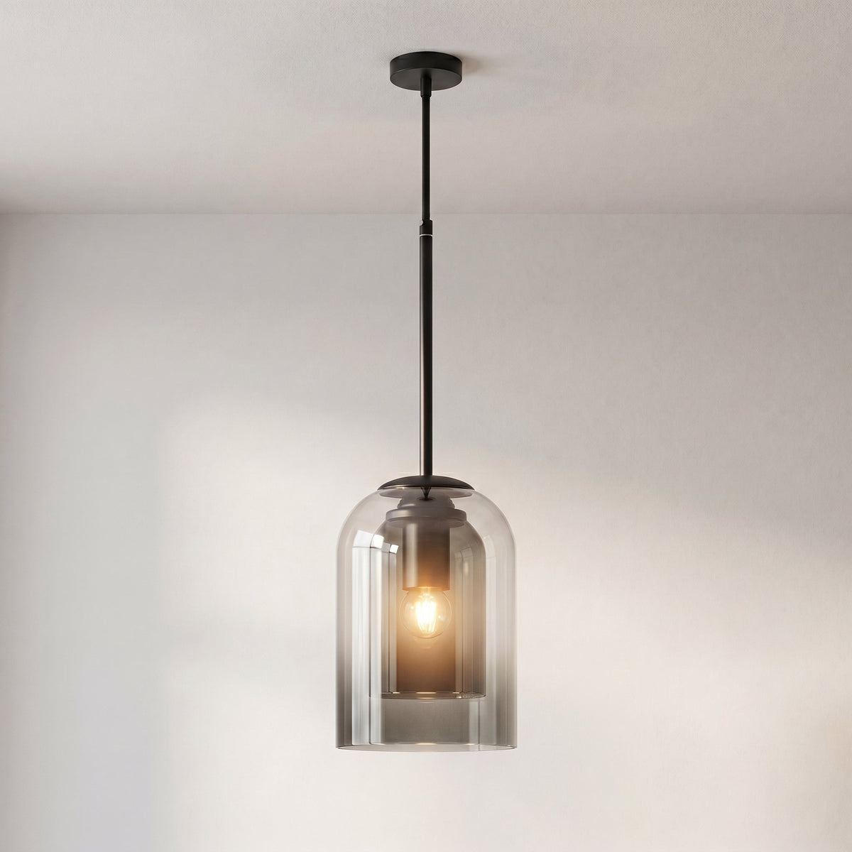 Suspension en verre Jani
