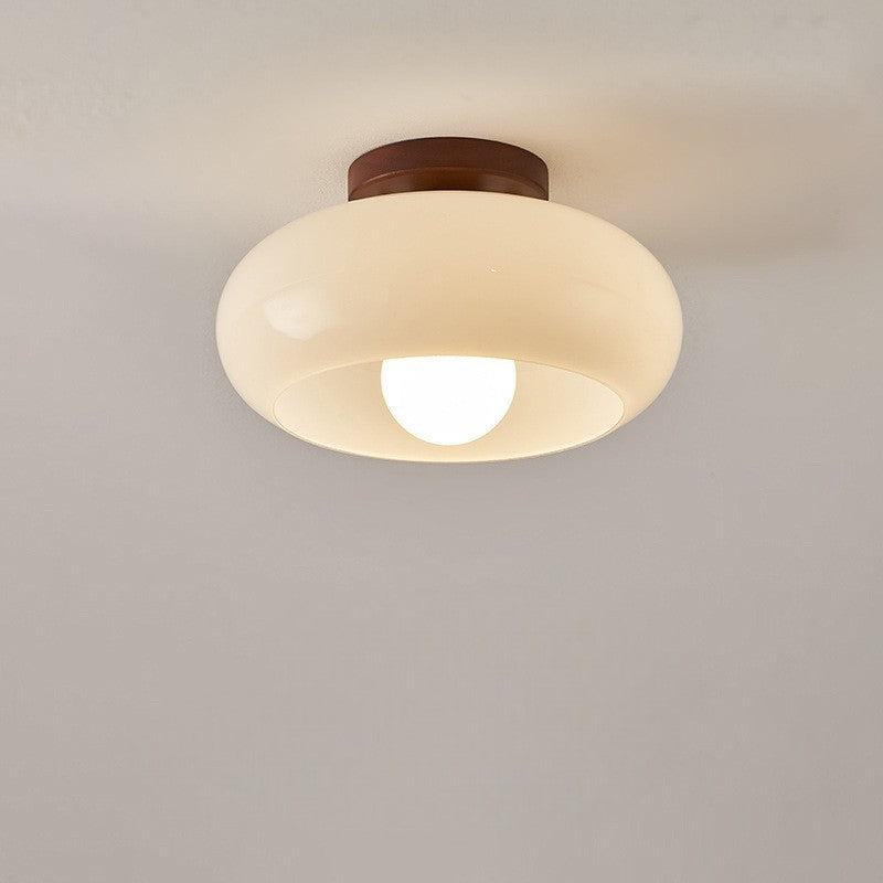 Plafonnier Bauhaus français crème