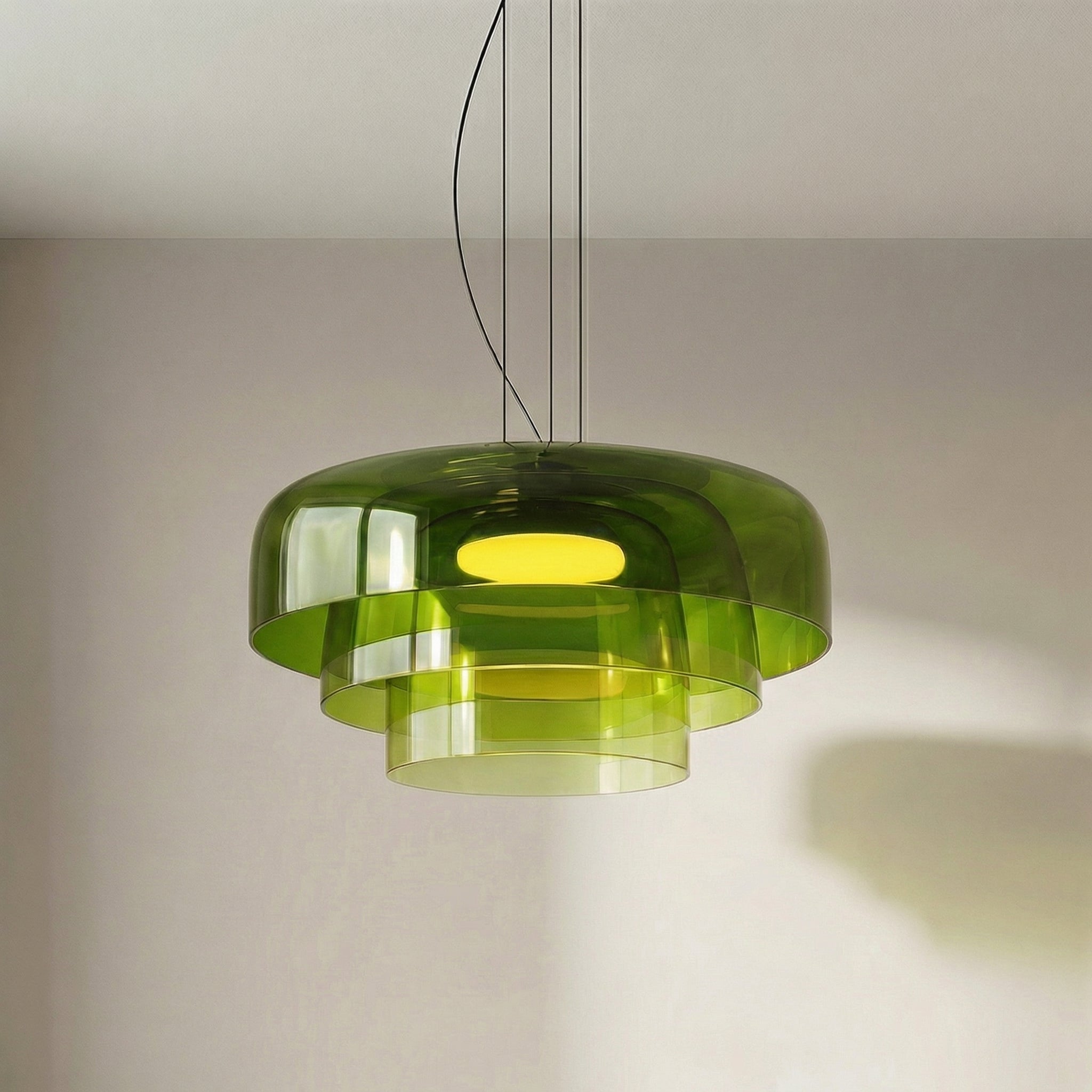 Suspension en verre