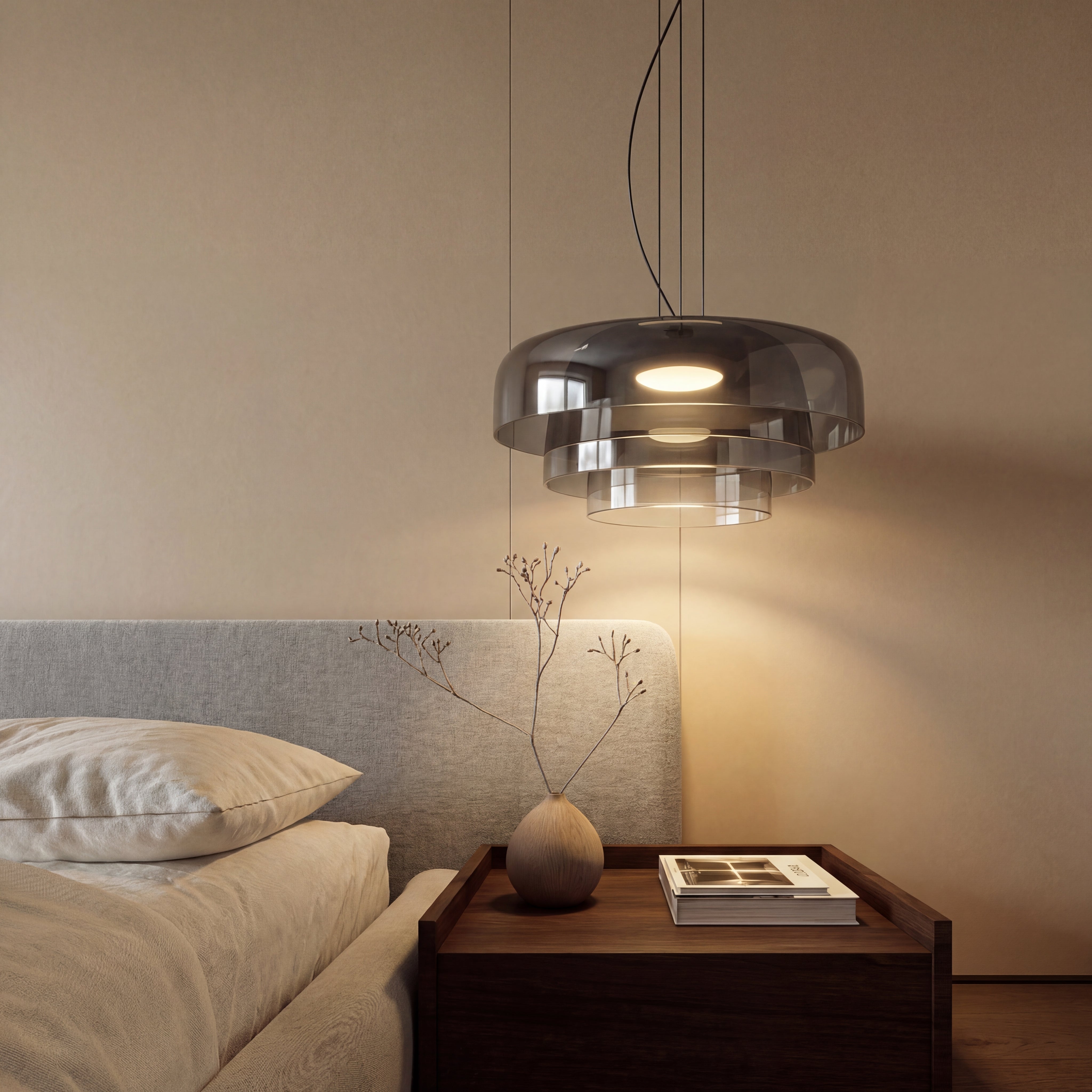 Suspension en verre