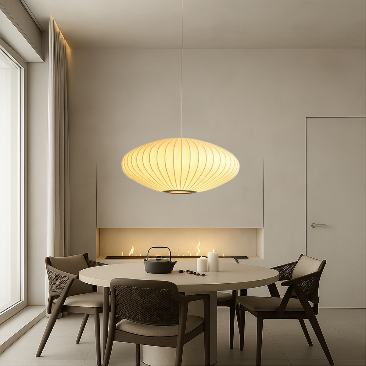 Suspension italienne en soie