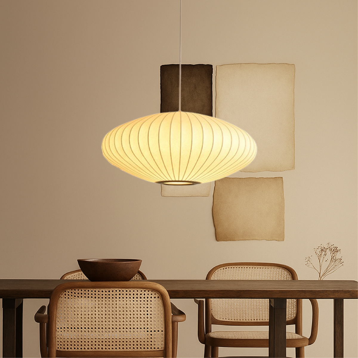 Suspension italienne en soie