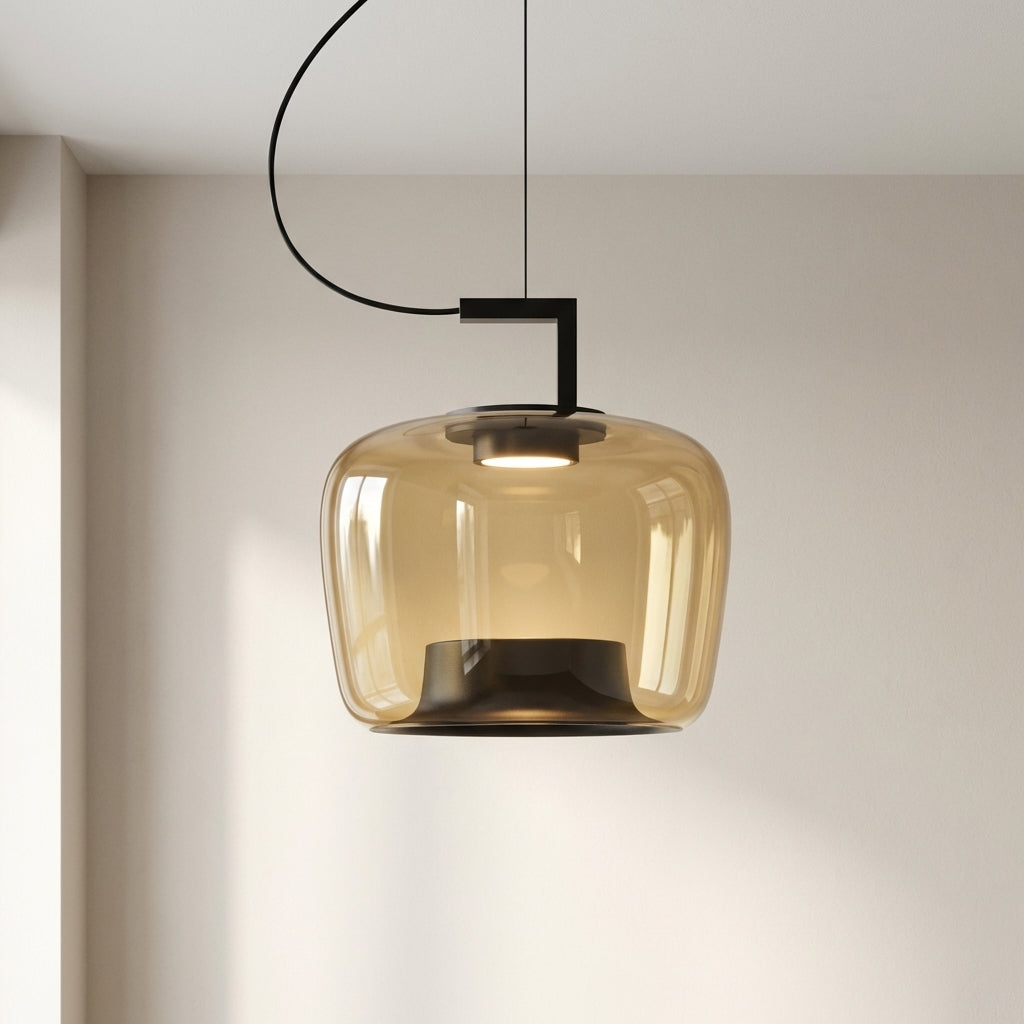Suspension en verre Jaura