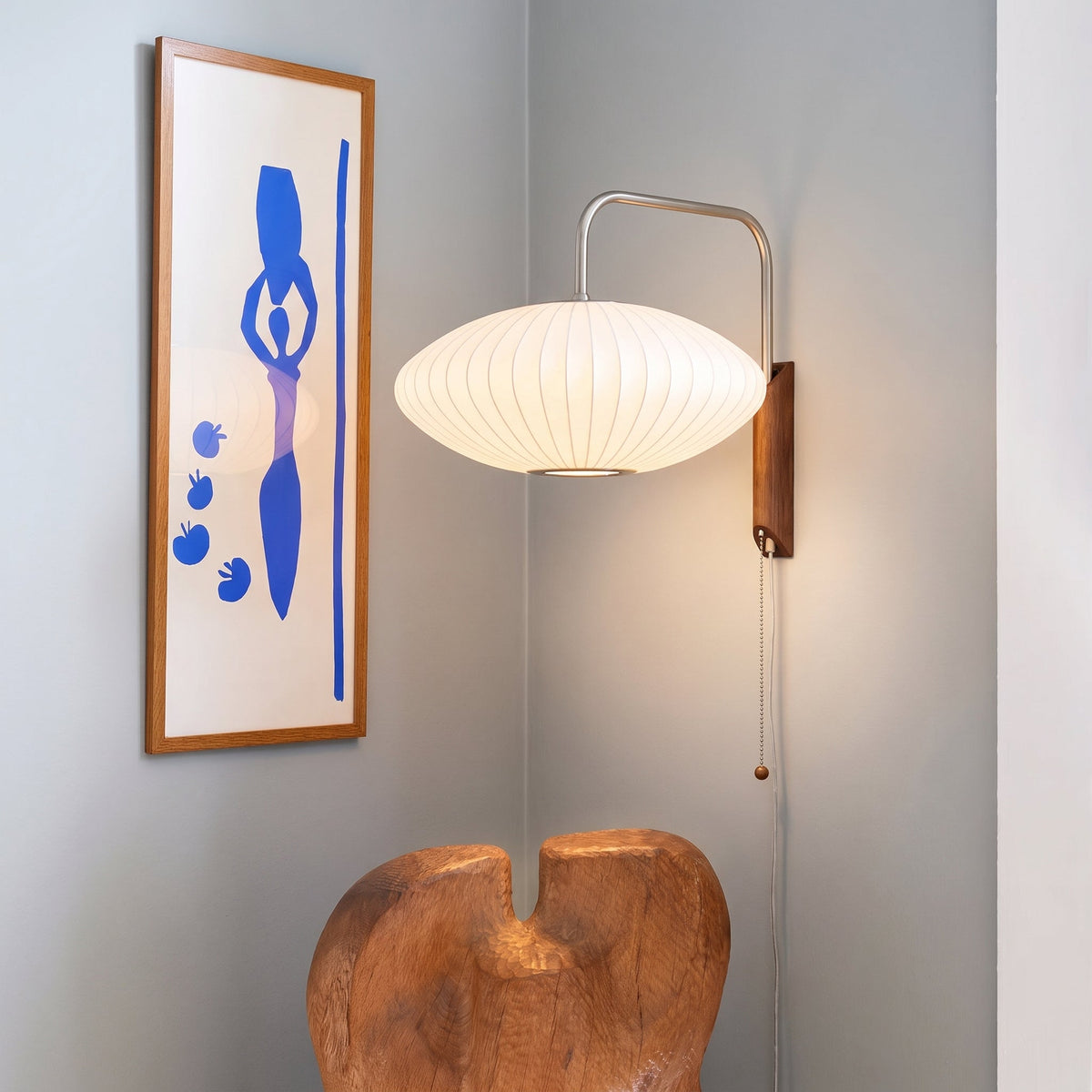 Applique murale Bubble en soie