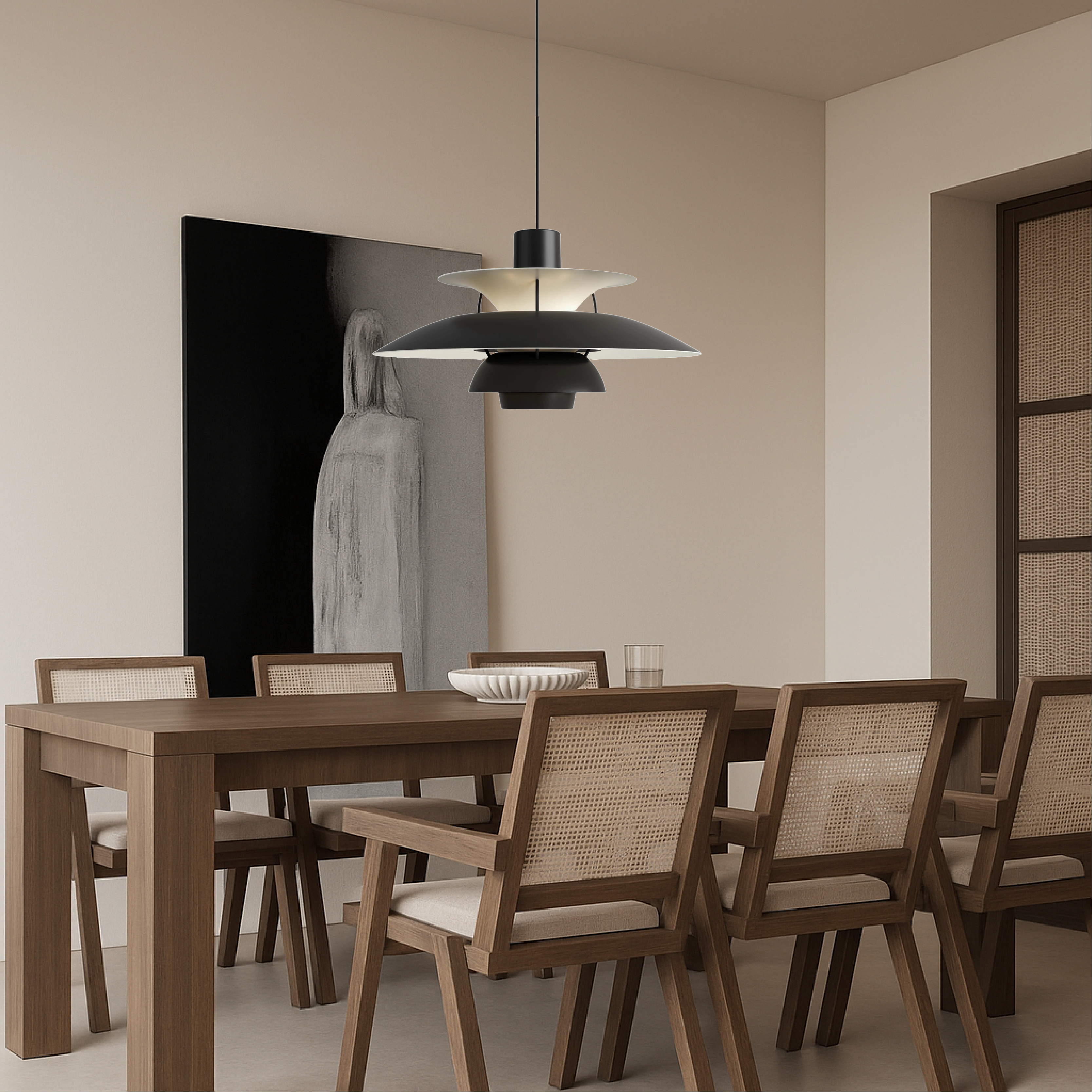 Suspension danoise multicouche