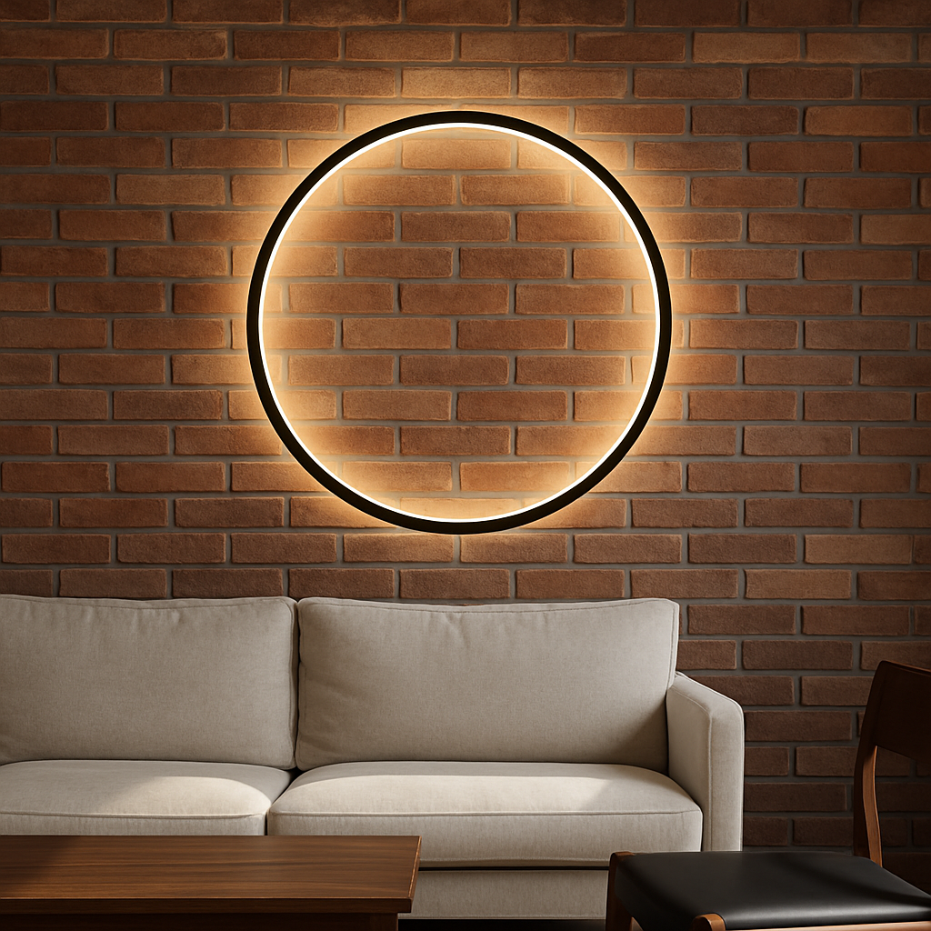 Applique murale Myka anneau