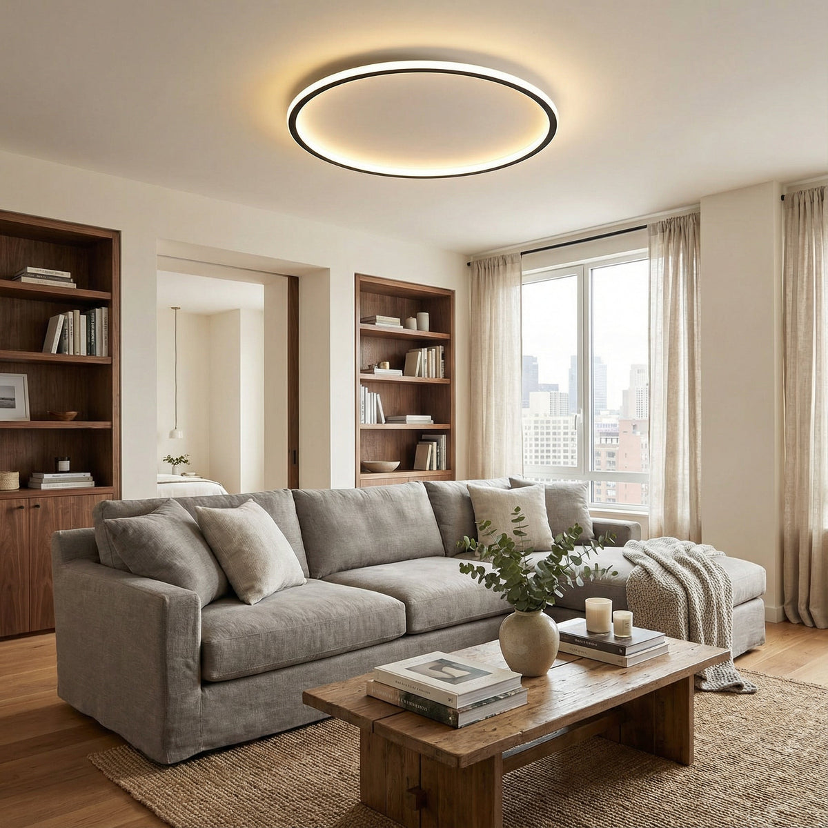 Plafonnier rond scandinave