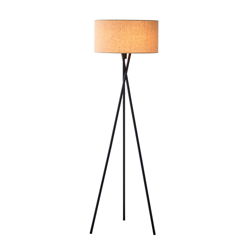 Silk floor lamp