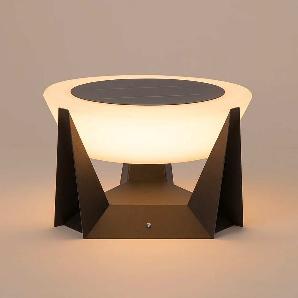 Balise solaire pour terrasse