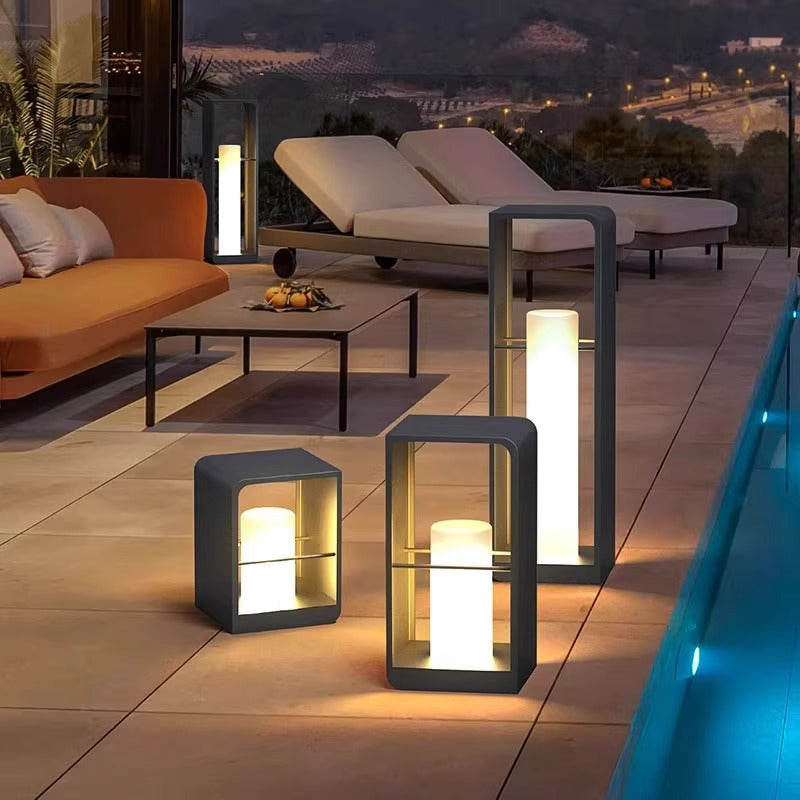 Balises solaires de jardin