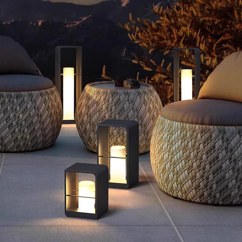 Balises solaires de jardin