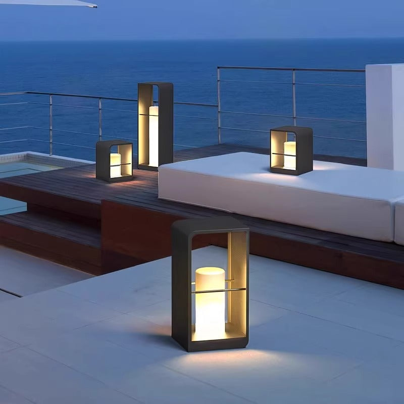 Balises solaires de jardin