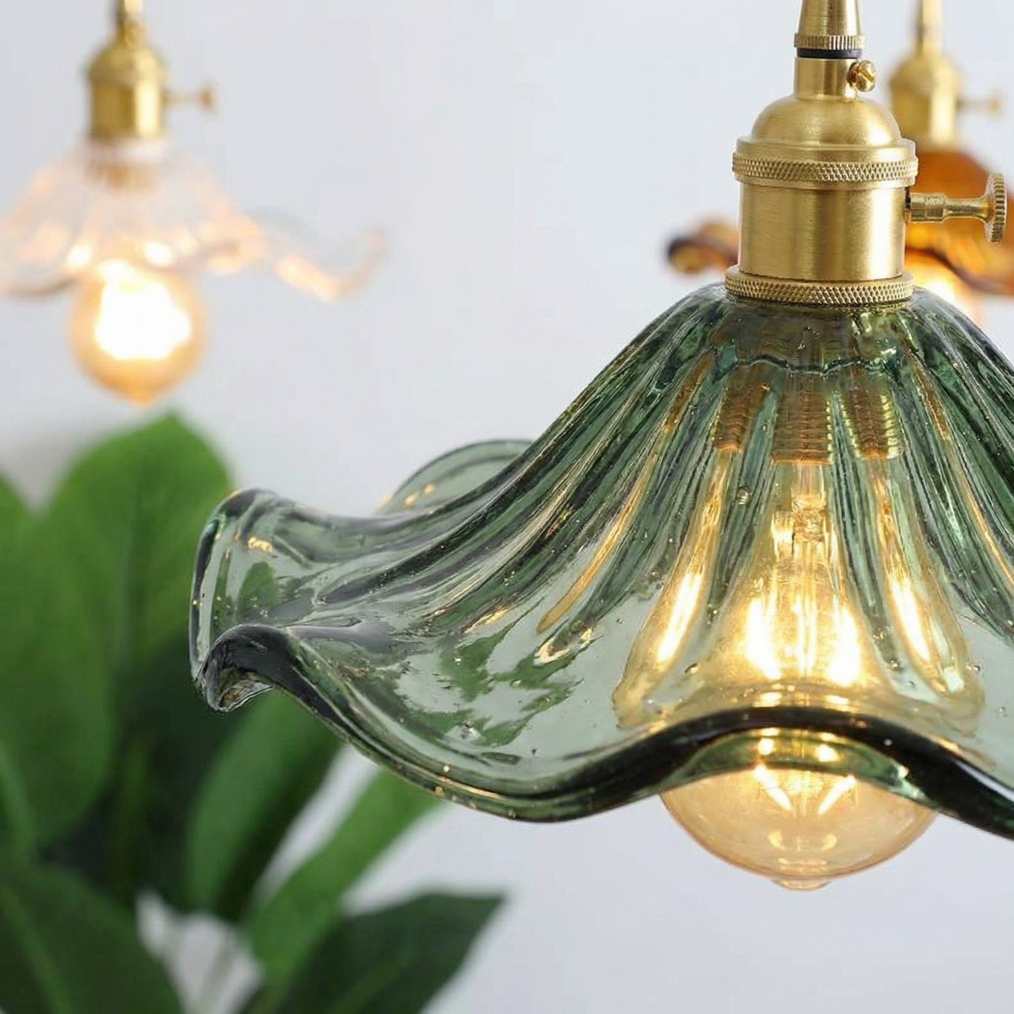 Suspension vintage Hibiscus